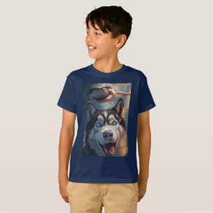 Husky trifft Haikids’ Ocean Adventure T-Shirt