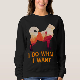 Husky tue, was ich Tshit sibirischen Husky Ou Gewo Sweatshirt