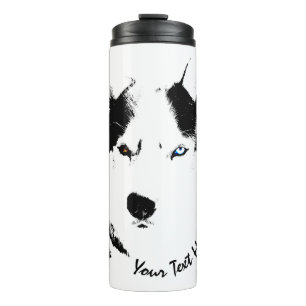 Husky Tumbler Tasse Custom Bi-eye Husky Trinkbehäl