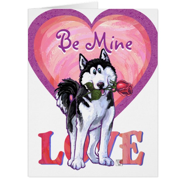 Husky Valentine's Day (Devant)