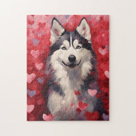 Husky Valentinstag
