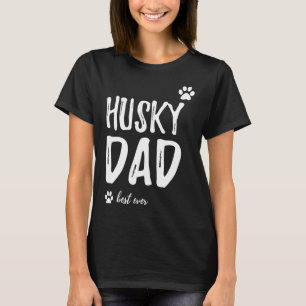 Husky Vater Beste Idee T-Shirt