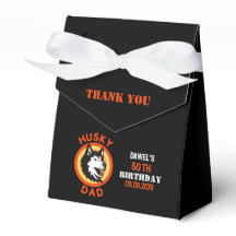 Husky Vater, Hund Vater Birthday Gefallen Box