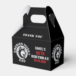 Husky Vater, Hund Vater Birthday Gefallen Box Geschenkschachtel