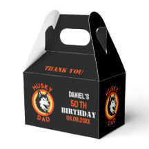 Husky Vater, Hund Vater Birthday Gefallen Box