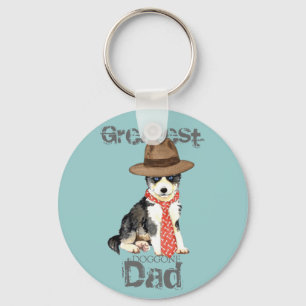 Husky Vater Schlüsselanhänger