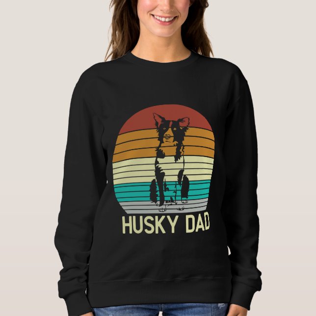 Husky Vater Sweatshirt (Vorderseite)