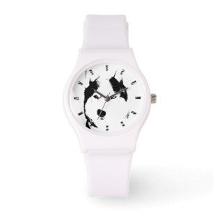 Husky Watch Siberian Husky Malamute Wrist Watch Armbanduhr