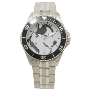 Husky Watch Siberian Husky Malamute Wrist Watch Armbanduhr
