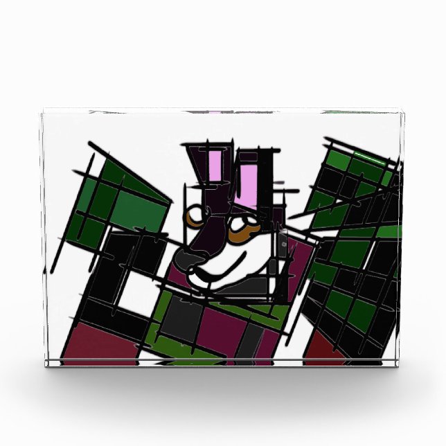 Husky Winter Fotoblock (Vorderseite)