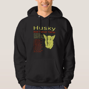 Husky wird jeden Menschen ausbilden Hoodie