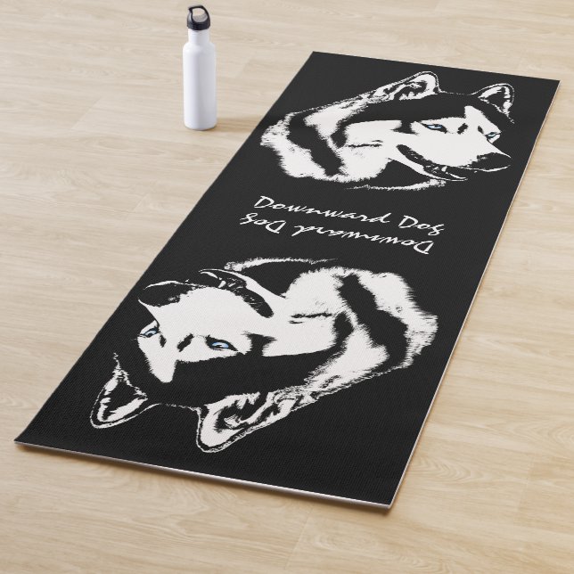 Husky Yoga Mats Malamute / Husky Sled Dog Mat Yogamatte (Beispiel)