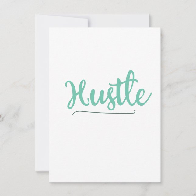 Hustel Einladung (Rückseite)