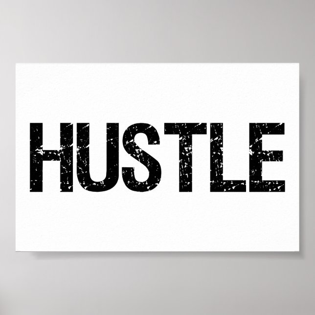 Hustel Poster (Vorne)
