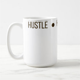 Hustel, Zuhause, Herz: Motivierend Komfort-Design Kaffeetasse