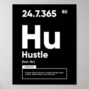 Husteldefinition Motivierend Poster