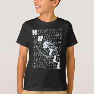 Husteldesign für alle Hardworking Hustler T-Shirt