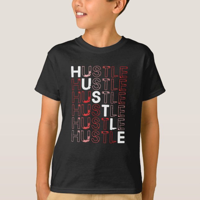 Husteldesign für Hustler T-Shirt (Vorderseite)