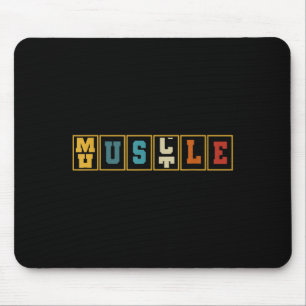 Hustelmuskel Odometer Weightlift GYM Motivatio Mousepad