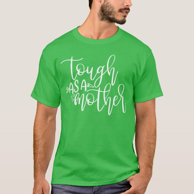 Husten als Mutterretro T-Shirt (Vorderseite)