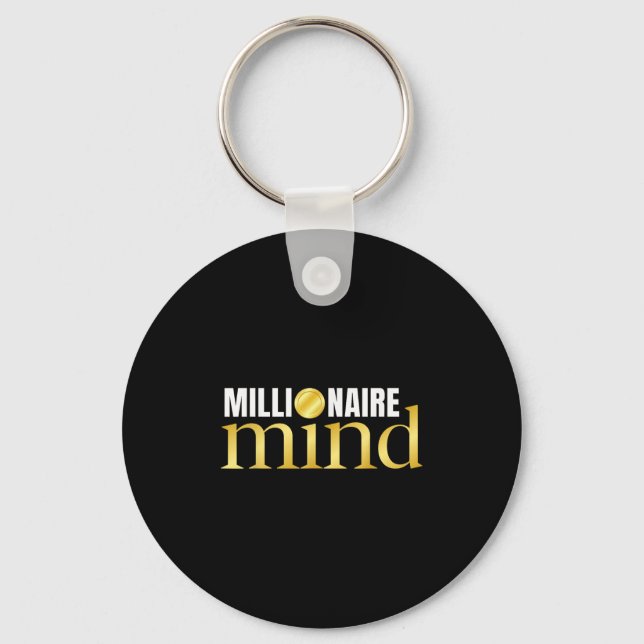Hustle Boss, Erfolgsgeld Motivation Millionär Schlüsselanhänger (Vorderseite)