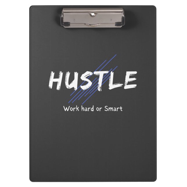 Hustle Clipboard Klemmbrett (Vorderseite)