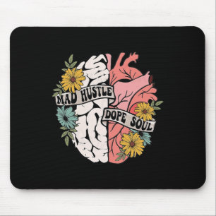Hustle Drug Soul Blumental Brain Mental Health Awa Mousepad