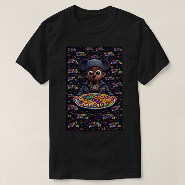 Hustle Force 88  Cereal T-Shirt (Design vorne)