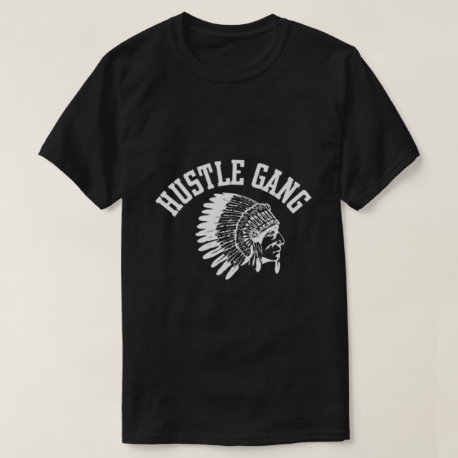 Hustle Gang T Shirt (Design vorne)