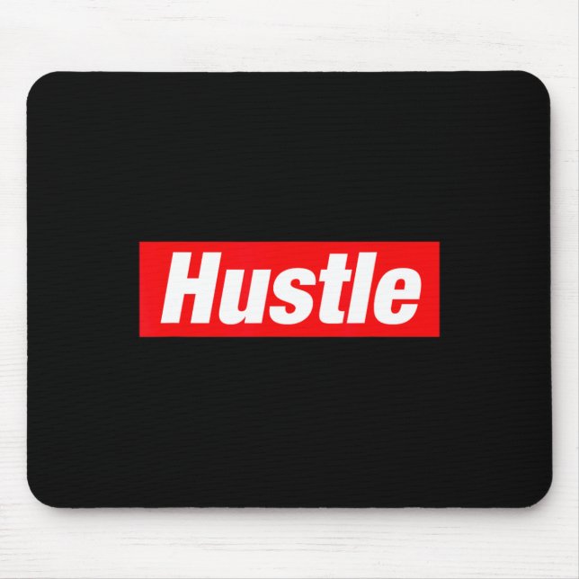 Hustle Hip Hop Rap Rapper Freestyle Break Dance Bb Mousepad (Vorne)