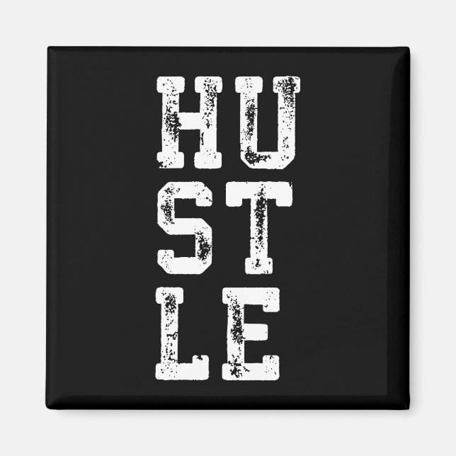 HUSTLE - Inspiration Magnet (Vorne)