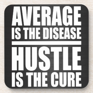 Hustle - Motivierend Worte Untersetzer