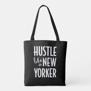 Hustle wie eine New Yorker Totentasche Tasche