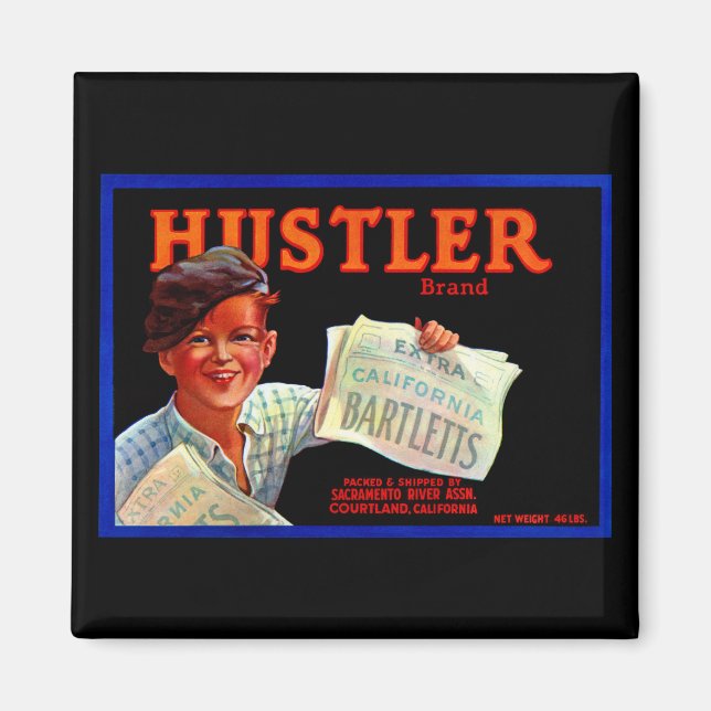 Hustler Bartletts Magnet (Vorne)