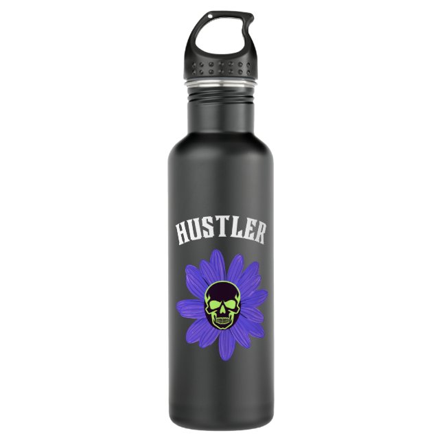 Hustler Edelstahlflasche (Vorderseite)