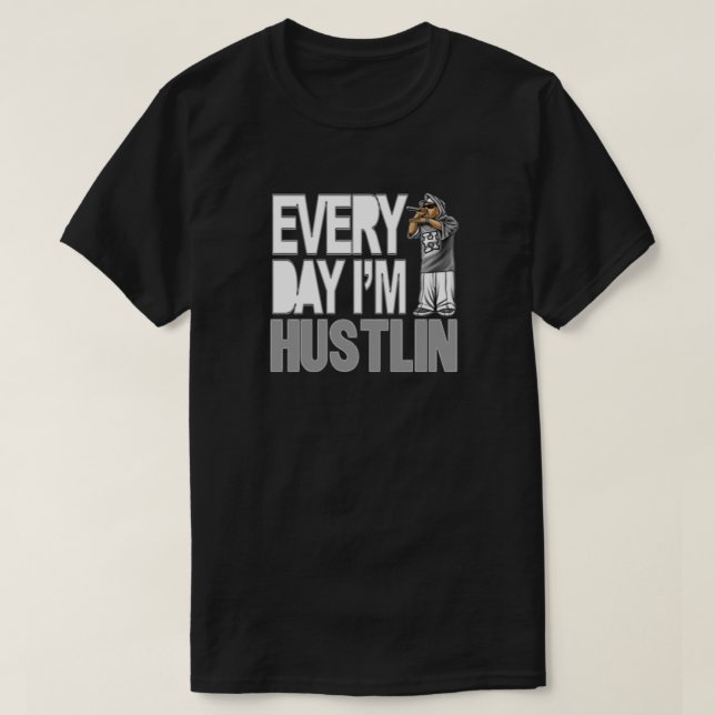 Hustlin quotidien - T-shirt (Design devant)