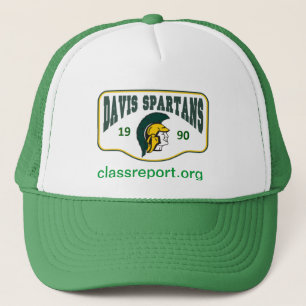 Hut Anmut M. Davis Green Spartain Truckerkappe