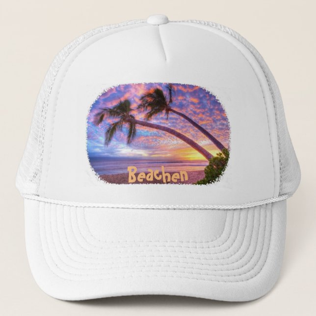 Hut Beachen Truckerkappe (Vorderseite)