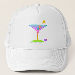 Hut, Cap - Rainbow Martini Truckerkappe