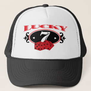 Hut der Würfel-L7 Truckerkappe