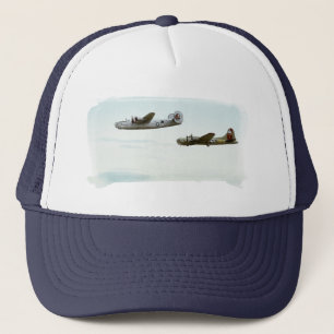 Hut des Fliegens B24 und B17 Truckerkappe