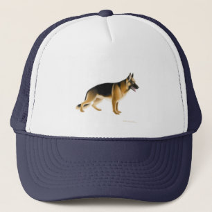Hut des Schäferhund-K9 Truckerkappe