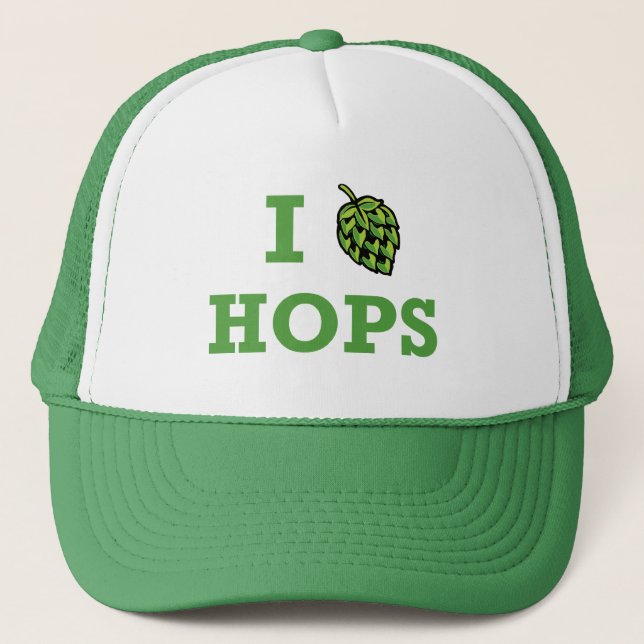 [Hut Hopfen] Hopfeni Truckerkappe (Vorderseite)