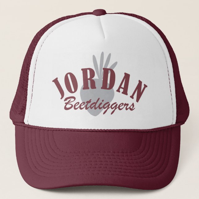 Hut JORDANIENS Beetdiggers Truckerkappe (Vorderseite)