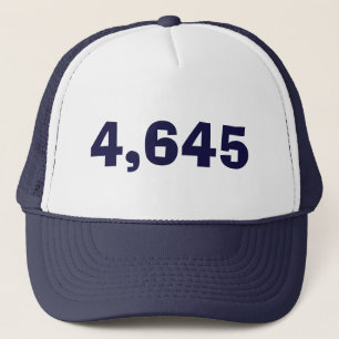 Hut mit 4.645 Fernlastfahrern Truckerkappe