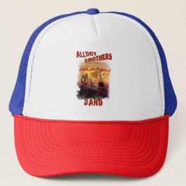 Hut mit Allbot Brothers Band / BSR Truckerkappe