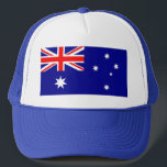 Hut mit Flagge von Australien Truckerkappe<br><div class="desc">Hut mit Flagge von Australien. Dieses Produkt sein kundengerechtes.</div>