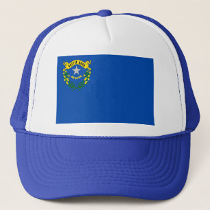 Hut mit Flagge von Nevada Staat - USA Truckerkappe