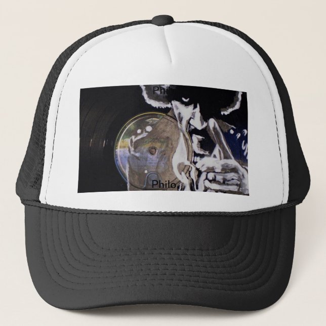 Hut Phil Lynott Truckerkappe (Vorderseite)