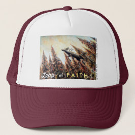 Hut - Springen der Rotwild Truckerkappe